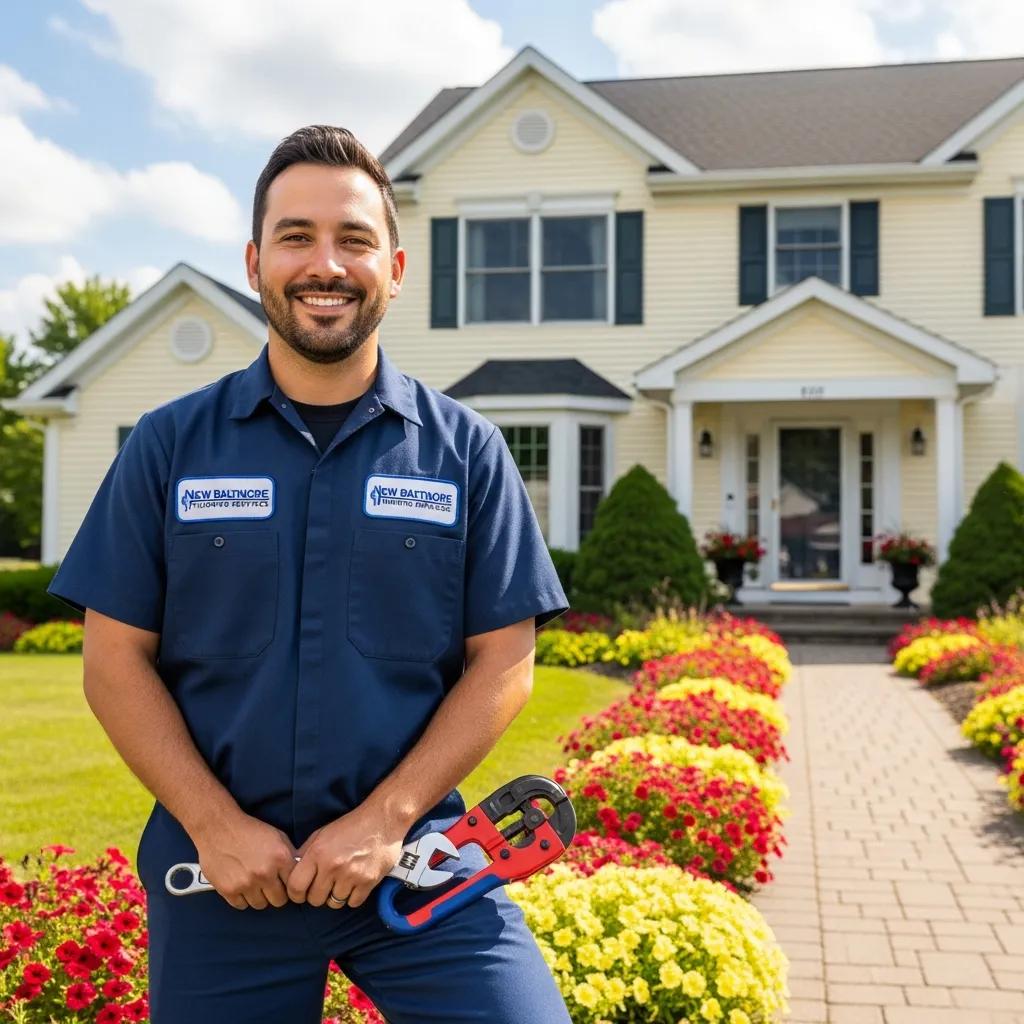 Local plumber in New Baltimore, Michigan, showcasing emergency and residential plumbing services